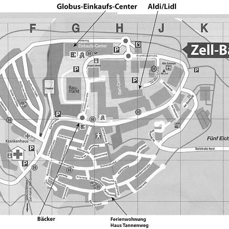 Haus Tannenweg Lägenhet Zell an der Mosel Exteriör bild