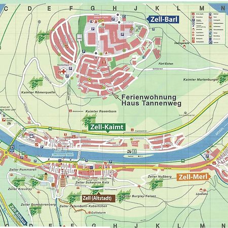 Haus Tannenweg Lägenhet Zell an der Mosel Exteriör bild
